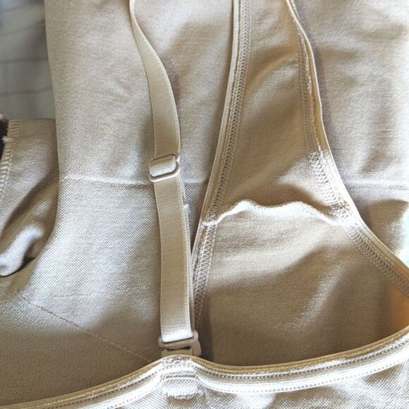 Spanx ASSETS Red Hot Label Open-Bust Mid Thigh Body Briefer Shapewear sz 1X - Picture 7 of 8